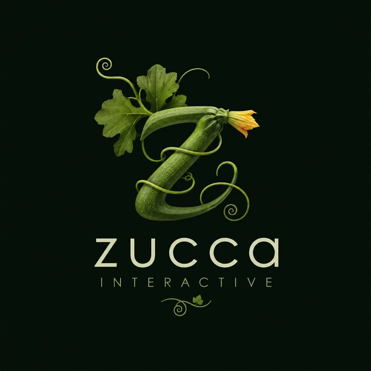 Zucca Interactive botanical Z logo
